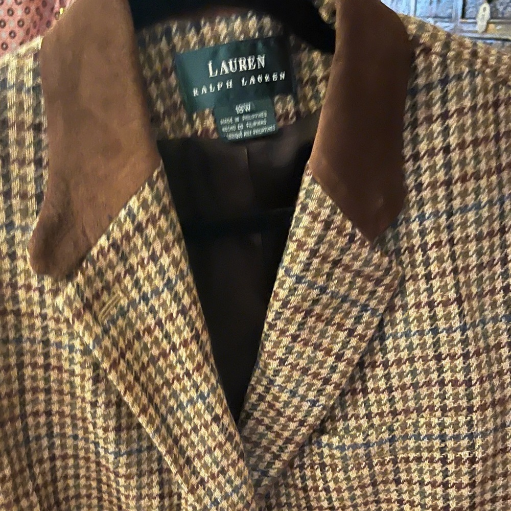 Ralph Lauren classic blazer, 18W BIG PRICE DROP!